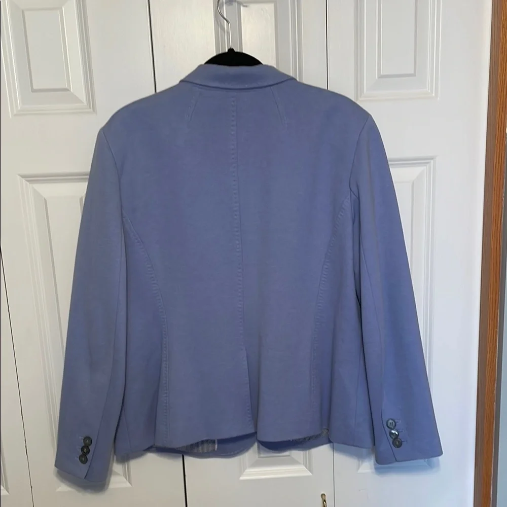 Talbots Blue Structured Blazer - Picture 2 of 8